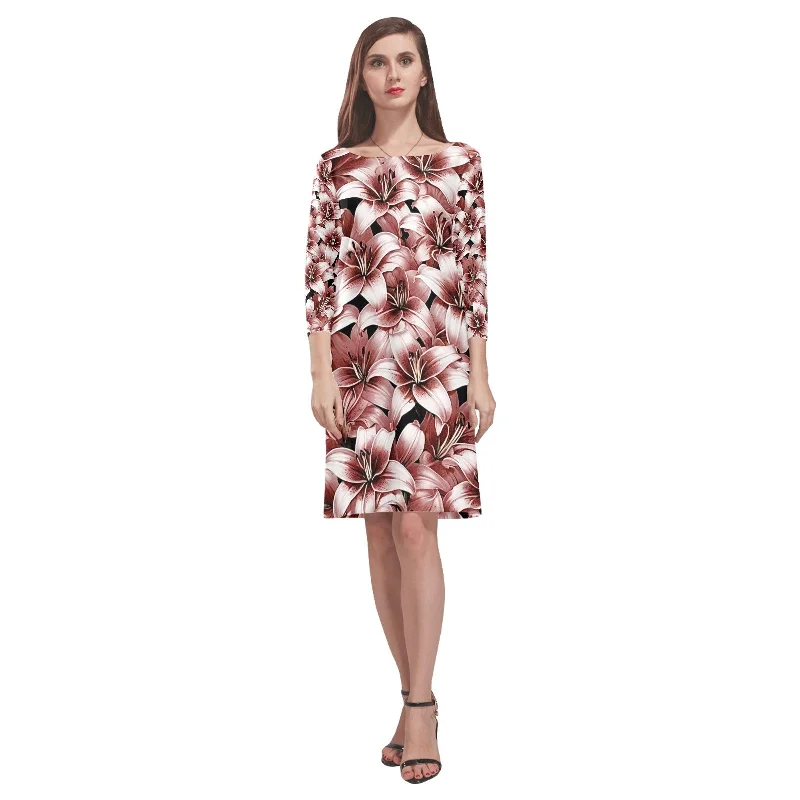 Don't Miss Women's Loose Round Neck Dress (Model D22)