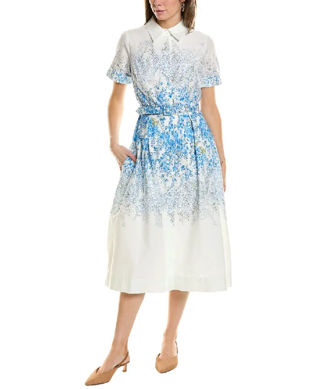 Fantastic Offers Teri Jon by Rickie Freeman Belted Shirtdress