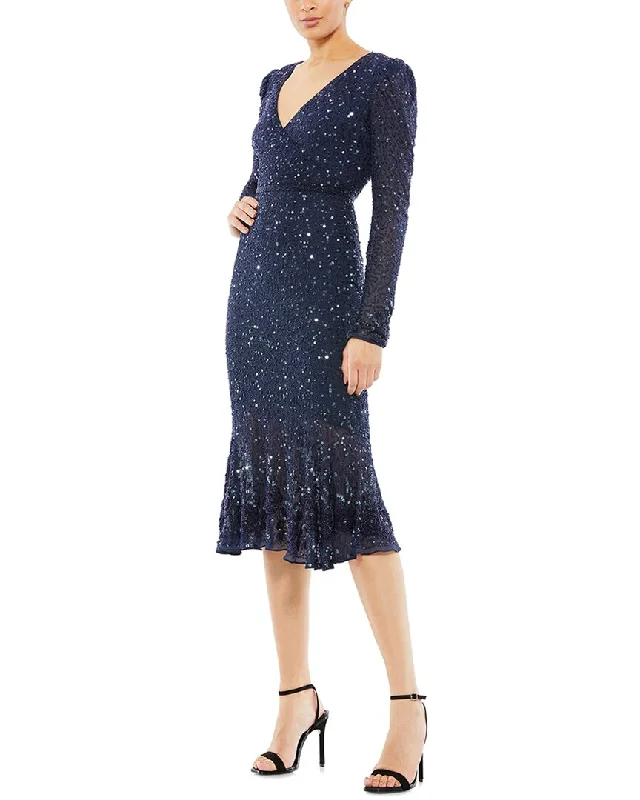 Act Now Mac Duggal Embellished Cocktail Dress