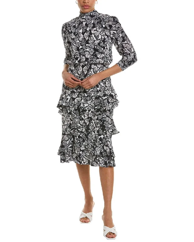 Super Sale tyler böe Elise Silk Midi Dress