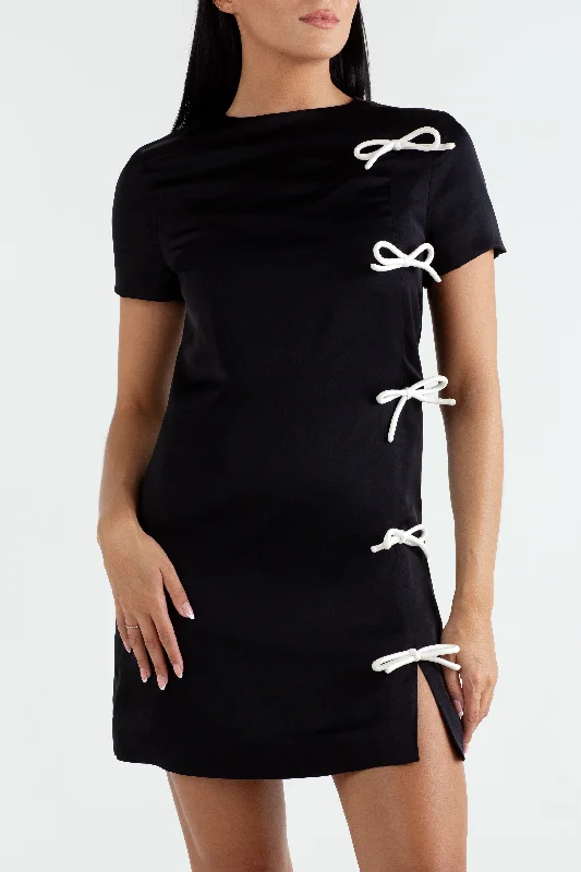 Daily Deals "The Clodagh" - Bow Dress (Black)