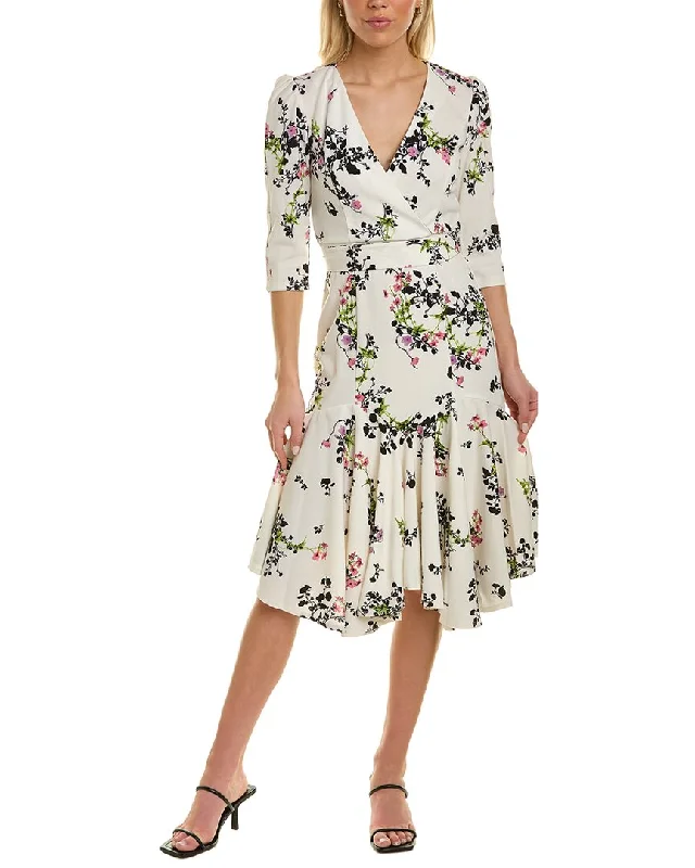 Super Bargain MAISON TARA Printed Midi Dress