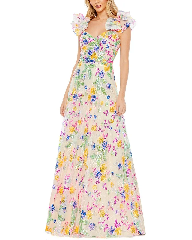 Hot Deal Mac Duggal A-Line Gown