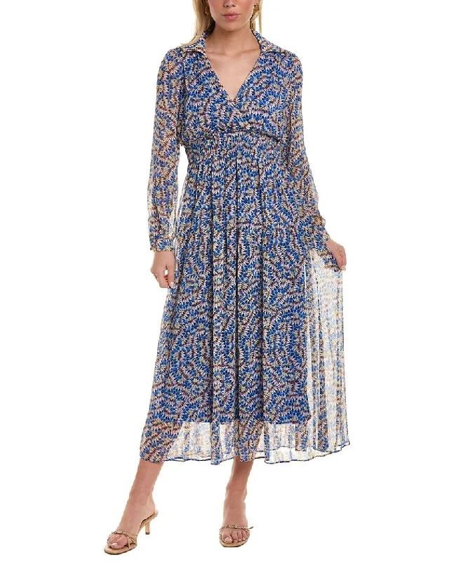 Special Discount Taylor Surplice Midi Dress