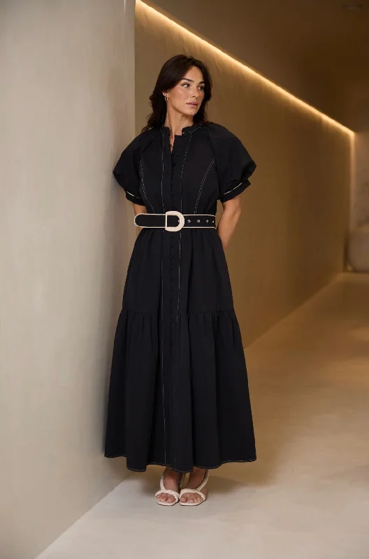 Exclusive Deal Amour Dress - Washed Black