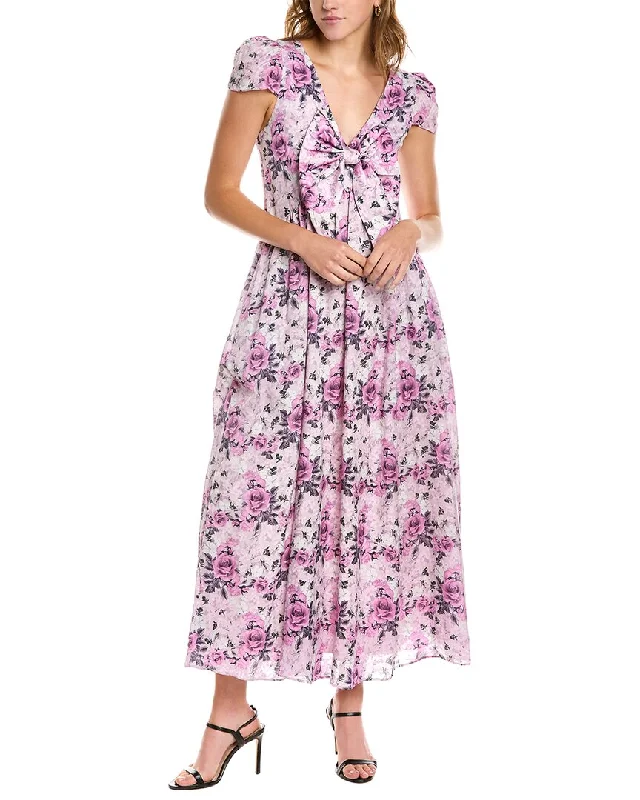 Exclusive Offers LoveShackFancy Ever Silk-Blend A-Line Dress