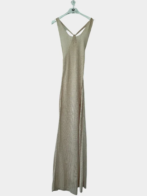 Steals and Deals Transparent Knitted Dress