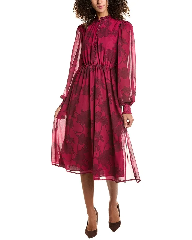 Factory Direct Sale Rachel Parcell Mock Neck Midi Dress