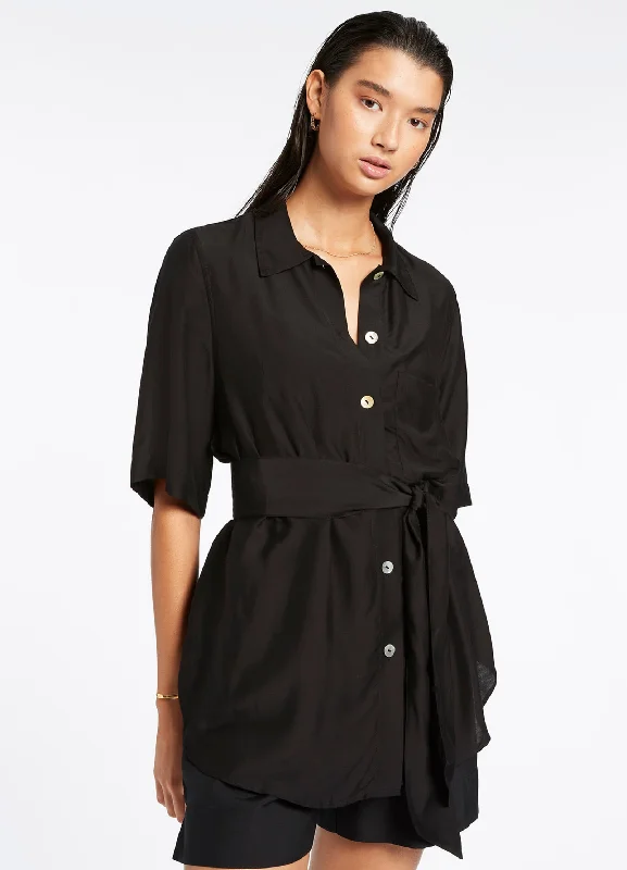 Sale Event Jetset Short Sleeve Shirt - Black