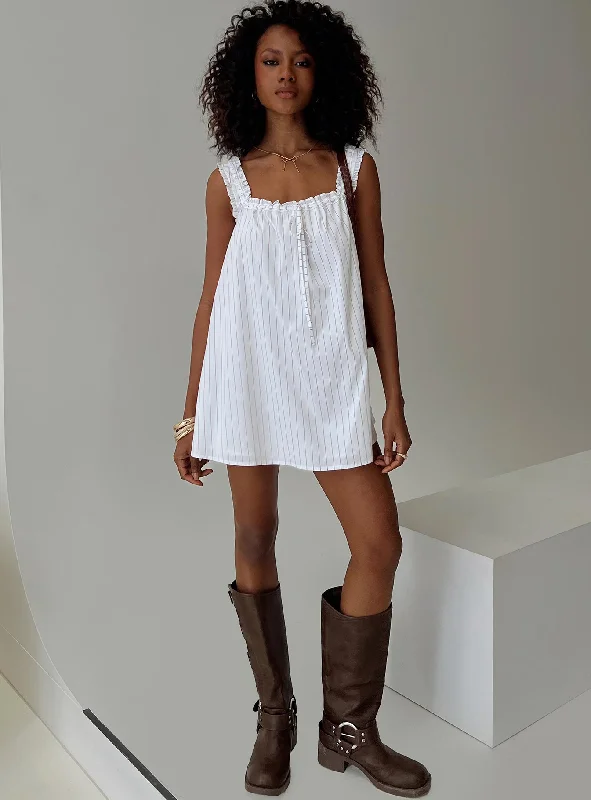 Lowest Price Swing Mini Dress Stripe
