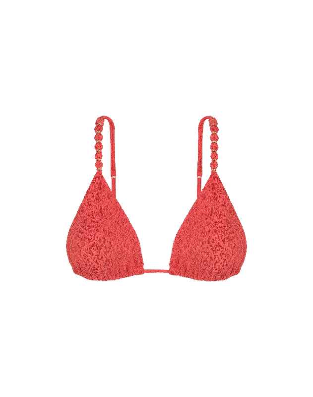 Special Savings Firenze Beads Parallel Tri Top - Raspberry