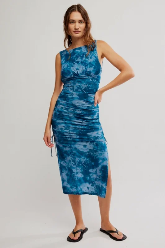 Online Specials Take Me Away Midi Dress