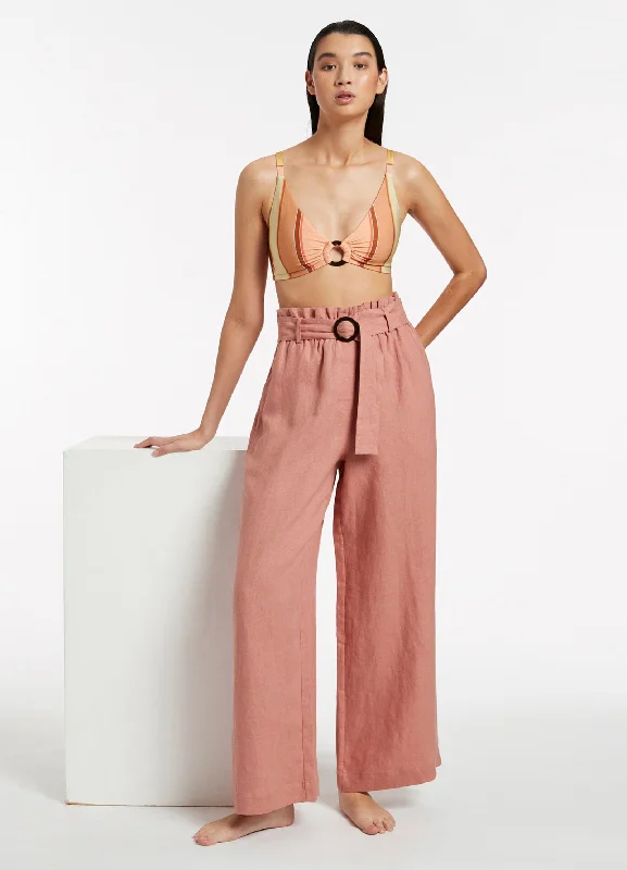 Deal Explosion Jetset Highwaist Pants - Musk