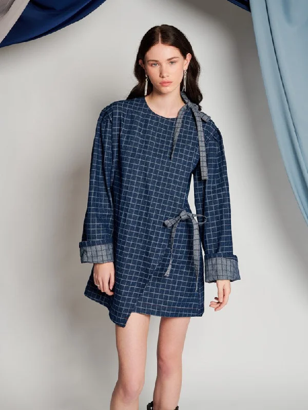 Today's Special Campbell Denim Mini Dress