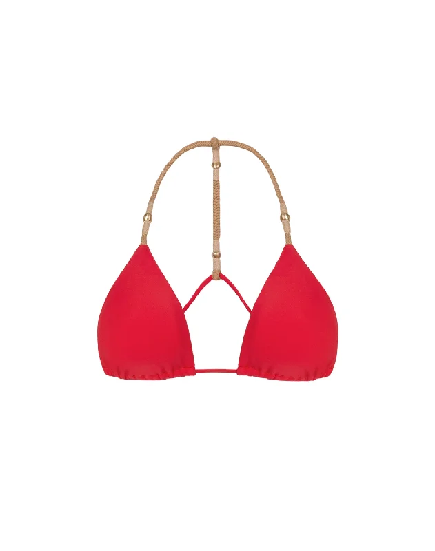 Limited Stock Layla T Back Top - Red Poppy