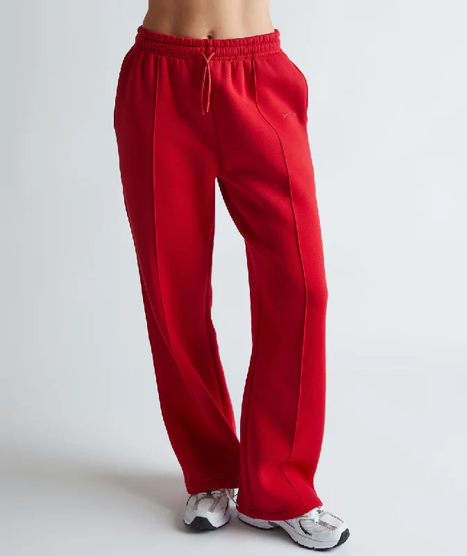 Warehouse Sale Relaxed Sweatpants - Red