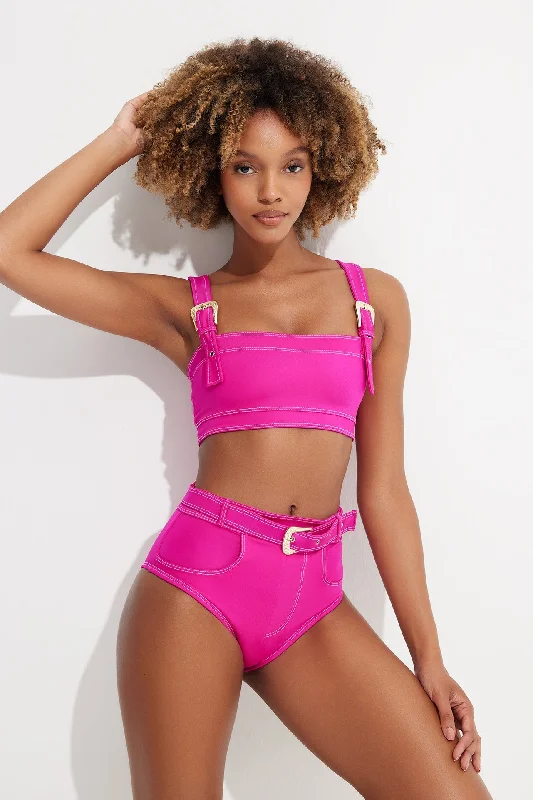 Deal Explosion LAVINIA BANDEAU W/ GOLD BUCKLES