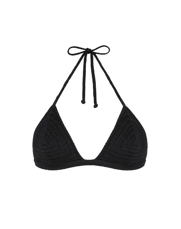 Unmissable Offer Firenze Emily Neo Slim Tri Top - Black