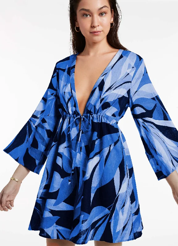 Today’s Deal Solari Kaftan - Pacific Blue