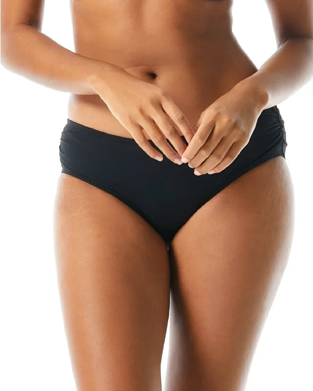 Price Reduction 2024 Coco Reef Classic Solids Prime Side Shirred Bikini Bottom (More colors available) - U95642