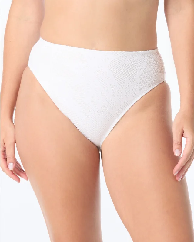 Super Deal 2024 Coco Reef Wild Palm Crochet High Esteem High Leg High Waist Bikini Bottom - U1c450