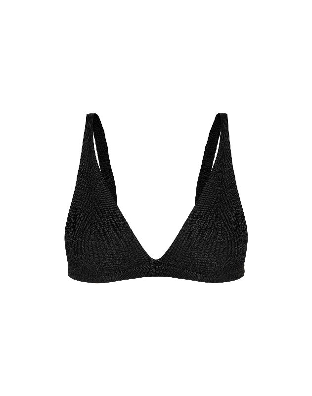Clearance Sale Knit Maika Top - Black