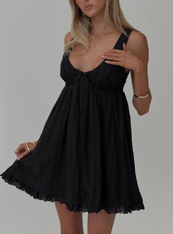 Savings Galore Nelty Mini Dress Black