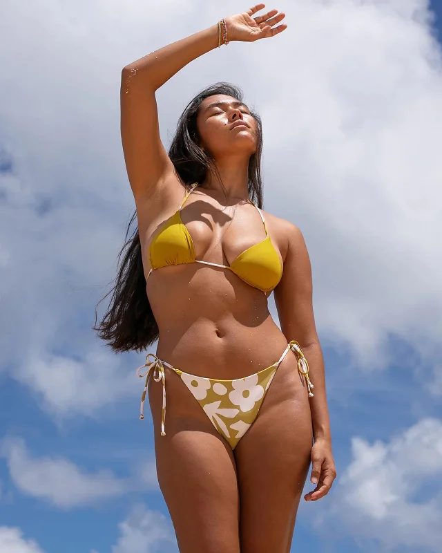 Factory Direct Sale Pretty Daze Reversible Cheekini Bikini Bottom