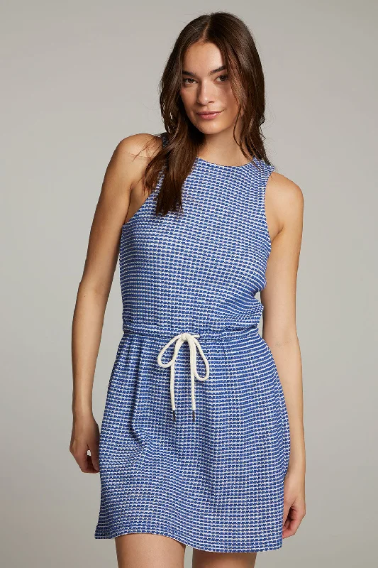 New Markdowns Delray Cobalt Blue Mini Dress
