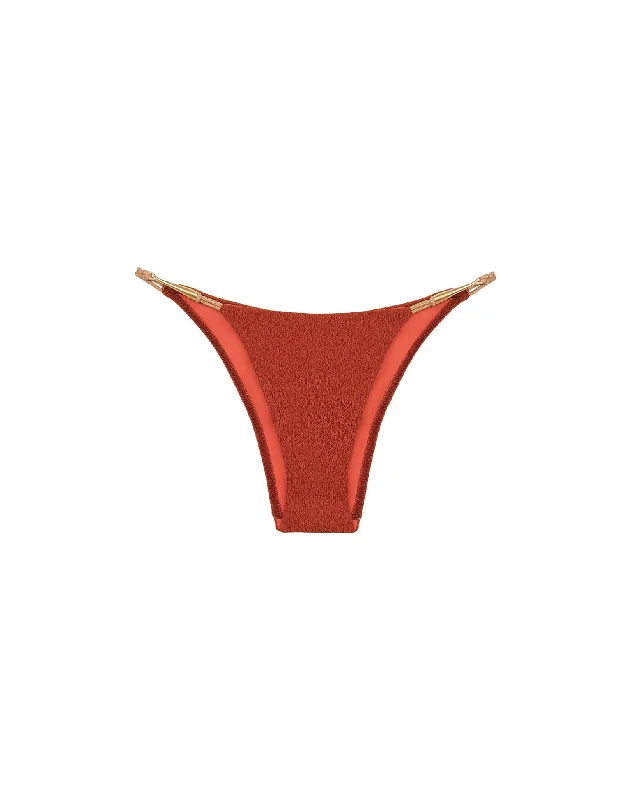 Flash Sale Firenze Mandy Detail Bottom - Redwood