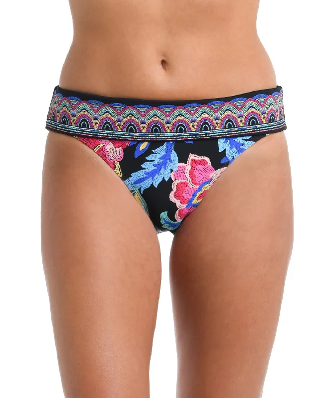 Stock Clearance 2024 La Blanca Midnight Magic Banded Hipster Bottom - Lb4bp95