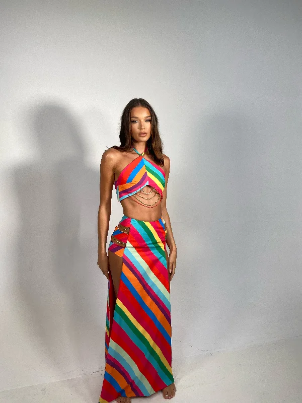 Seasonal Sale Show Your Stripes - DAMARA Skirt