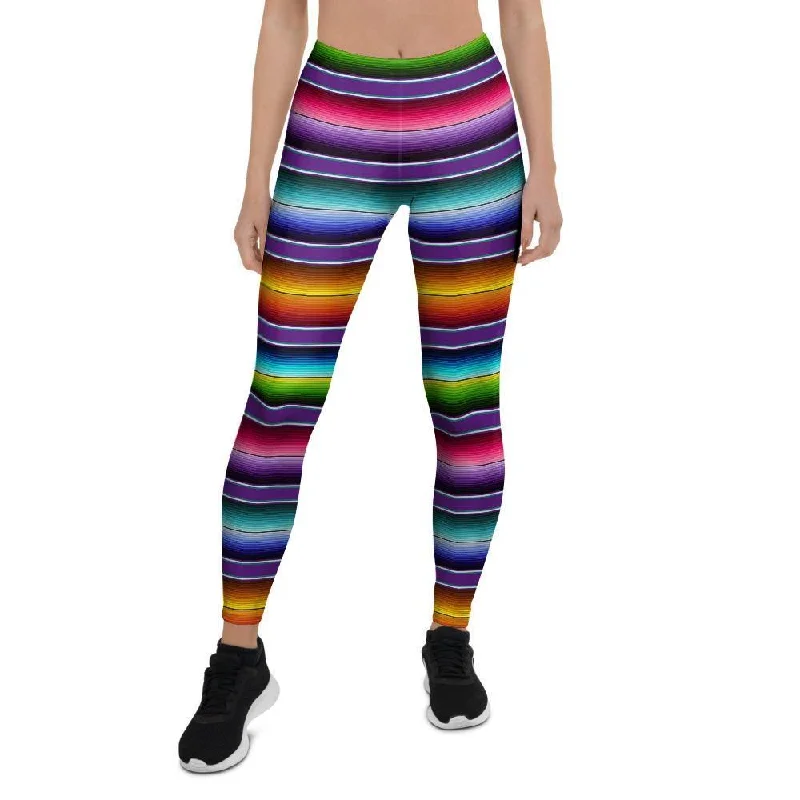 Reduced Prices Baja Serape Print Women's Leggings