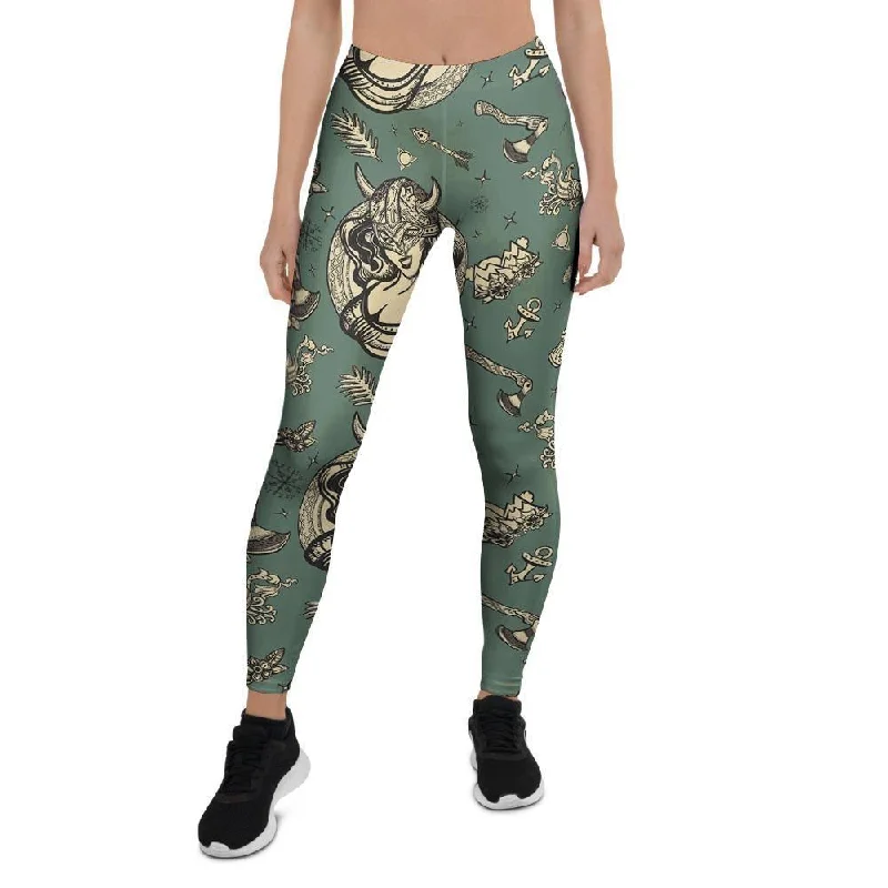 Quick Sale Barbarian Warrior Viking Norse Women's Leggings