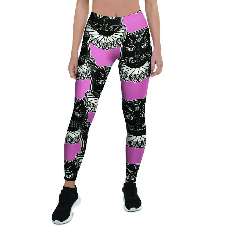 Fantastic Offers Black Cat Gothic Women's Leggings